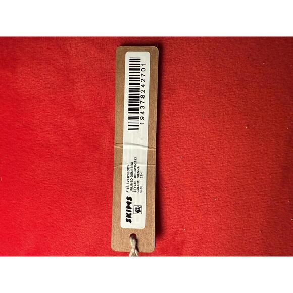 Skims Fits Everybody Unlined Demi Bra Color Sienna Size 32H - Picture 3 of 3